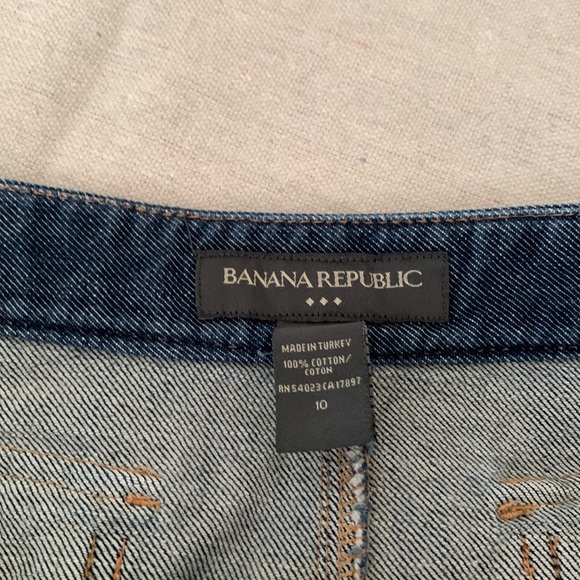 🐎New! Banana Republic Denim Skirt 10 - Picture 4 of 4